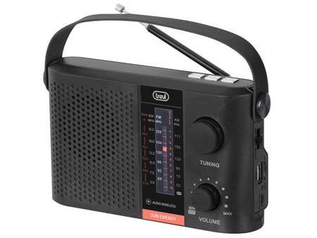 Radio RA 7F25 BT Trevi black solarne