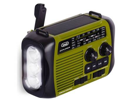 Radio Trevi solarne RA7F3003 green