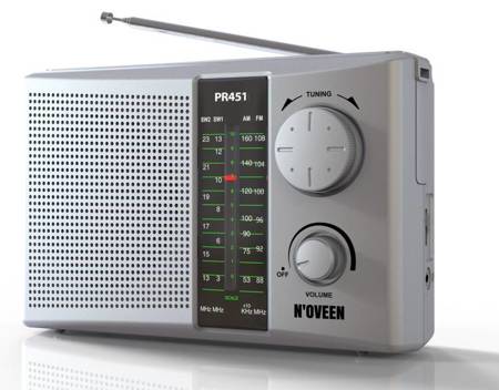 Radio przenośne Noveen PR451 Silver