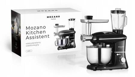 Robot Planetarny Mozano Kitchen Assistent 2300 W Czarny