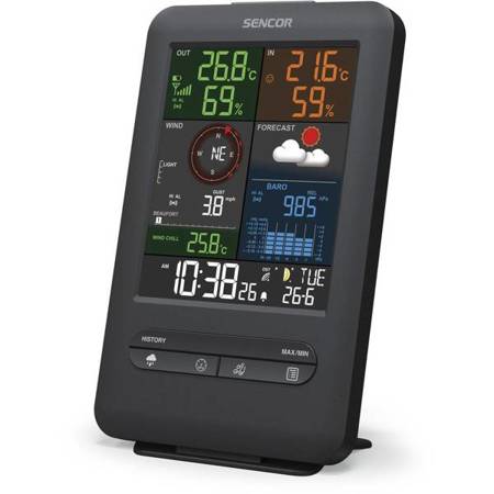 Stacja meteorologiczna SWS 9300 Stacje pogodowe SENCOR