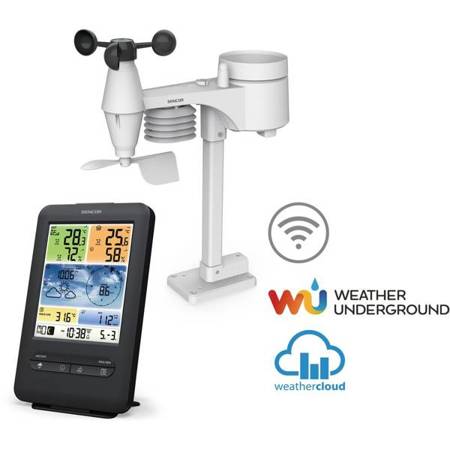 Stacja meteorologiczna SWS 9898 WiFi Stacje pogodowe SENCOR