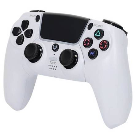 SteelDigi kontroler STEELSHOCK v2 Dasan PS4 biały (GAAKSDI00090N0) - SteelDigi