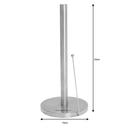 Stojak na ręcznik papierowy, stal Kinghoff KH-3920