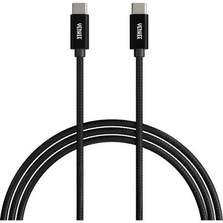 USB C KABEL YCU C101 BK Kabel USB C-C 2.0/ 1m YENKEE