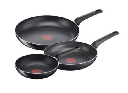 Zestaw 3 patelni TEFAL Simple Cook B55691 20/24/28 cm