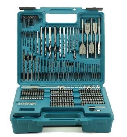 Zestaw MAKITA E-11689 Drill/Bitset 256pcs. (88381585019) - marka niezdefiniowana