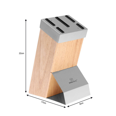 Zestaw noży w bloku 6 elementów Kingho KH-3463