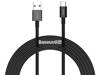 BASEUS Kabel USB Type C 2m Superior Series, 66W (CATYS-A01) Black