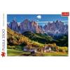 Puzzle 1500 elementów Dolina Val di Funes Dolomity Włochy