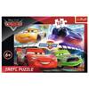 Puzzle 160 elementów Cars 3 - Zwycięski wyścig