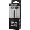 Słuchawki SEP 172 VCM BLACK EARPHONES SENCOR